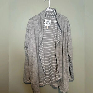 Muk Luks Women’s Cardigan No Buttons‎ Size 1X
